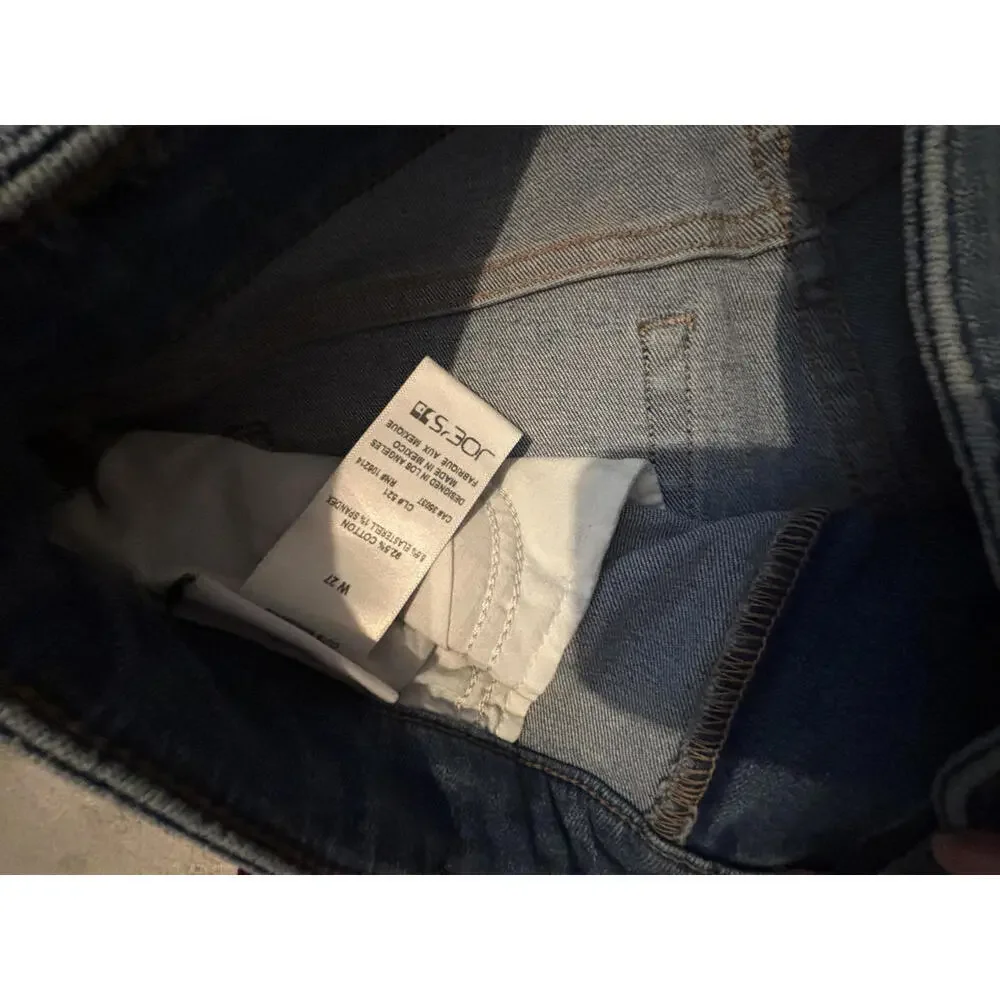 JOE’S JEANS Charlie Velvet Stripe High Rise Skinny Jeans 27 - Picture 5 of 7